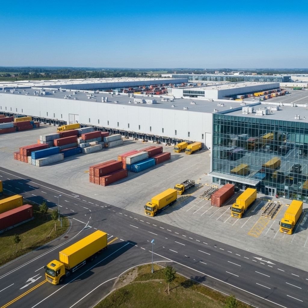 Logistics background